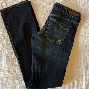 Express Jeans. Barely Boot. Stella Low Rise.